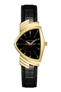 Часы Hamilton Ventura L Quartz 14K Gold