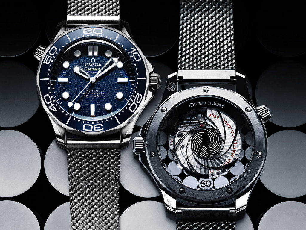 Часы Omega Seamaster Diver 300M James Bond 60th Anniversary