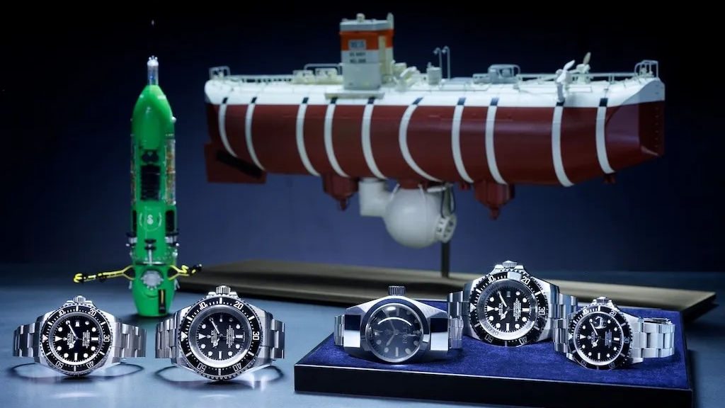 Дайверские часы Rolex для глубоководных погружений
