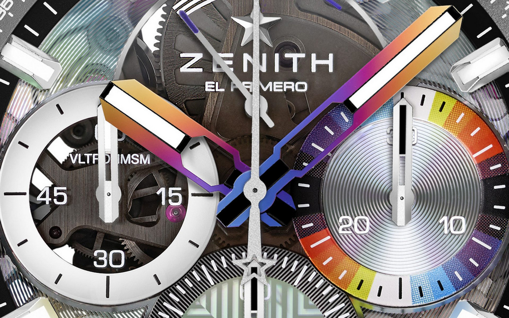 Циферблат часов Zenith Defy Extreme Felipe Pantone