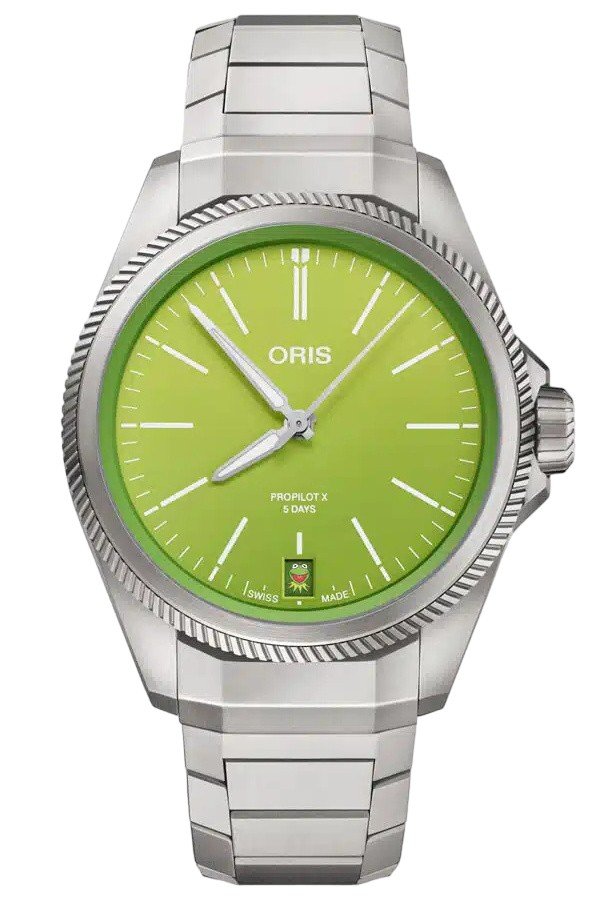 Часы Oris ProPilot x Kermit Edition