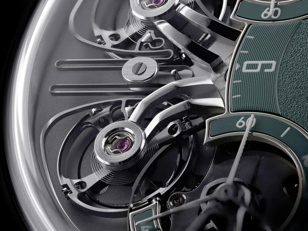 Часы Armin Strom Mirrored Force Resonance Manufacture Edition Green