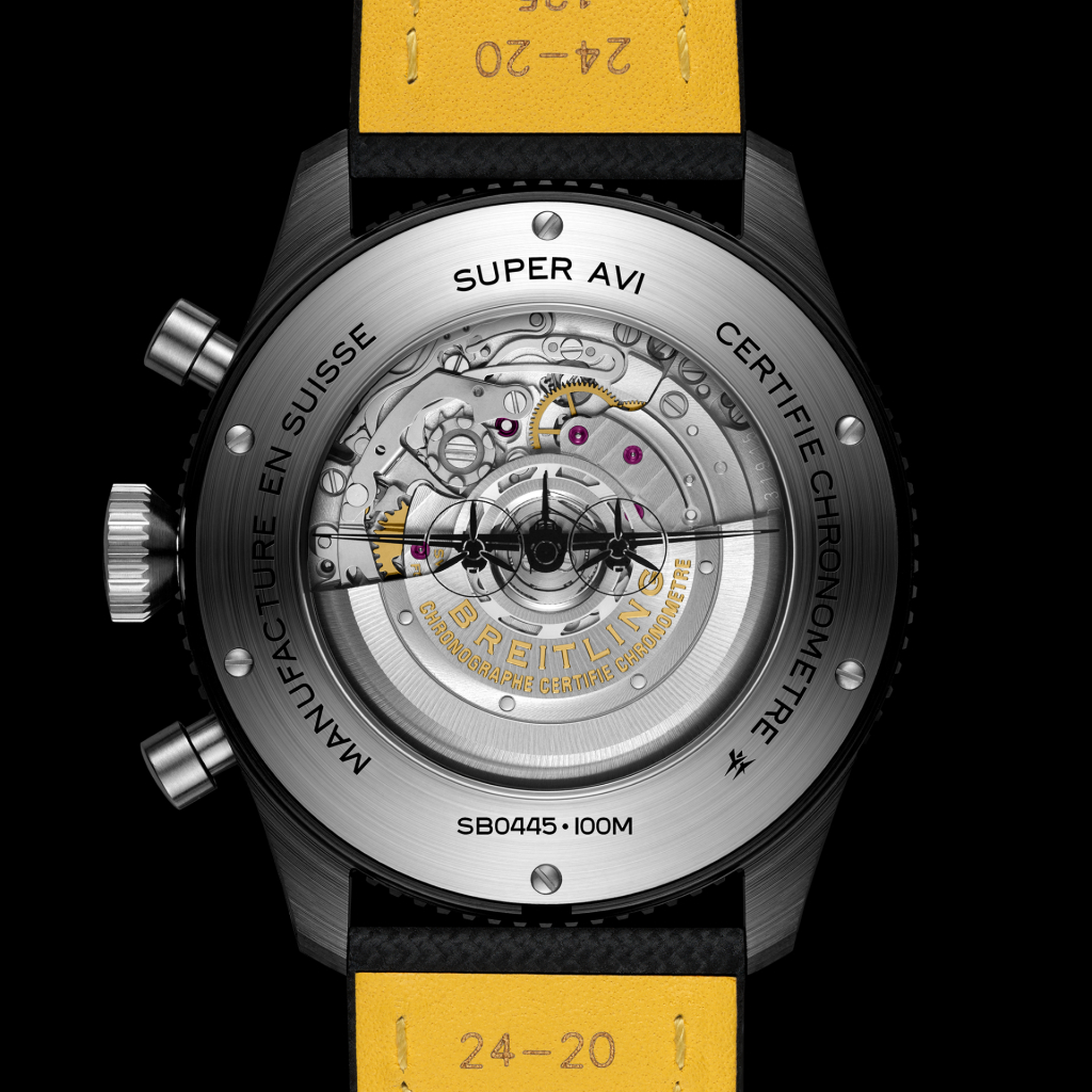 Часы Breitling Super AVI B04 Chronograph GMT 46 Mosquito Night Fighter
