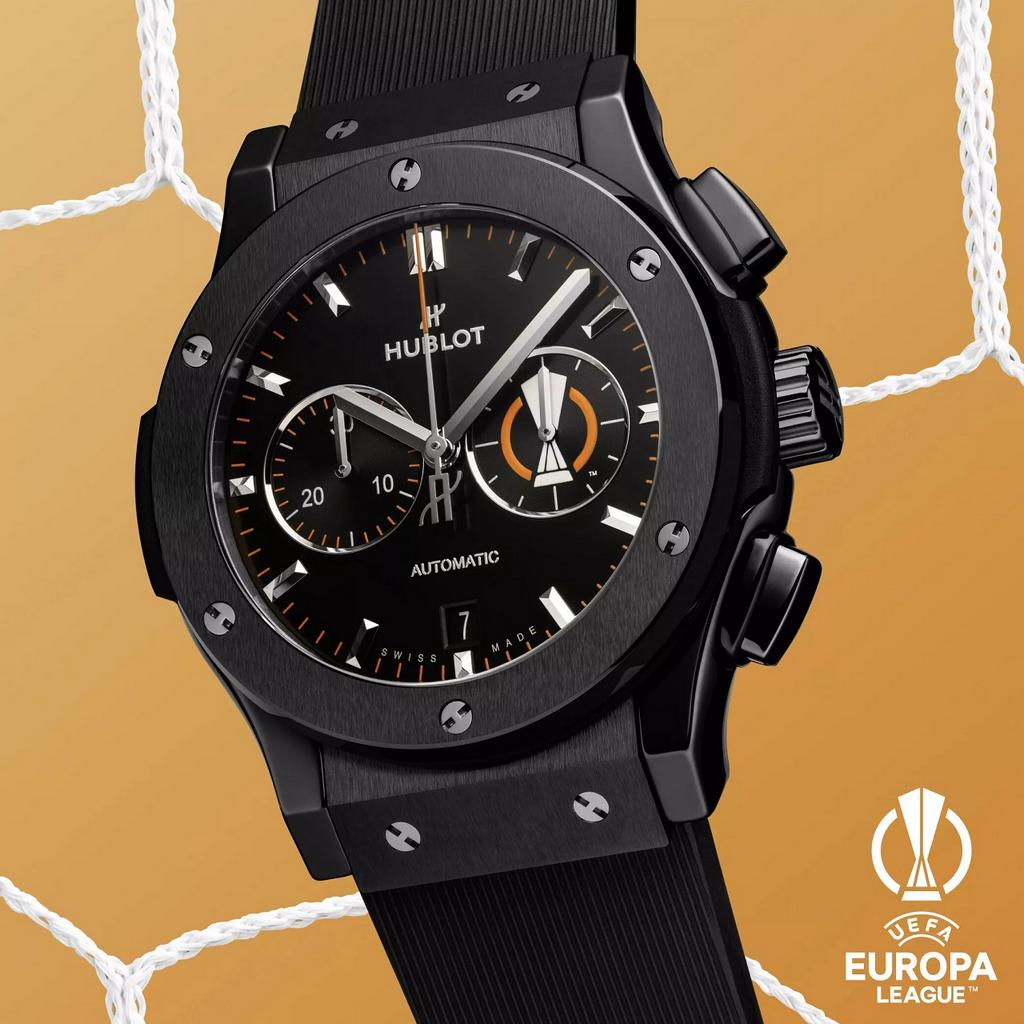 Часы Hublot Classic Fusion Chronograph UEFA Europa League Ceramic