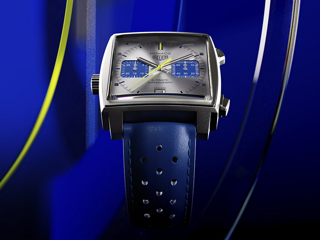 Часы TAG Heuer Monaco Chronograph Racing Blue Limited Edition