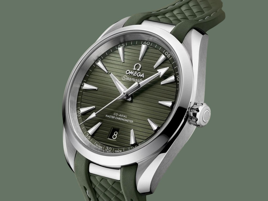 Omega Seamaster Aqua Terra 150m 38mm в зеленом оформлении