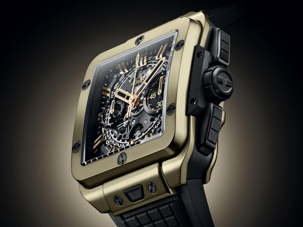 Hublot Square Bang Unico Magic Gold