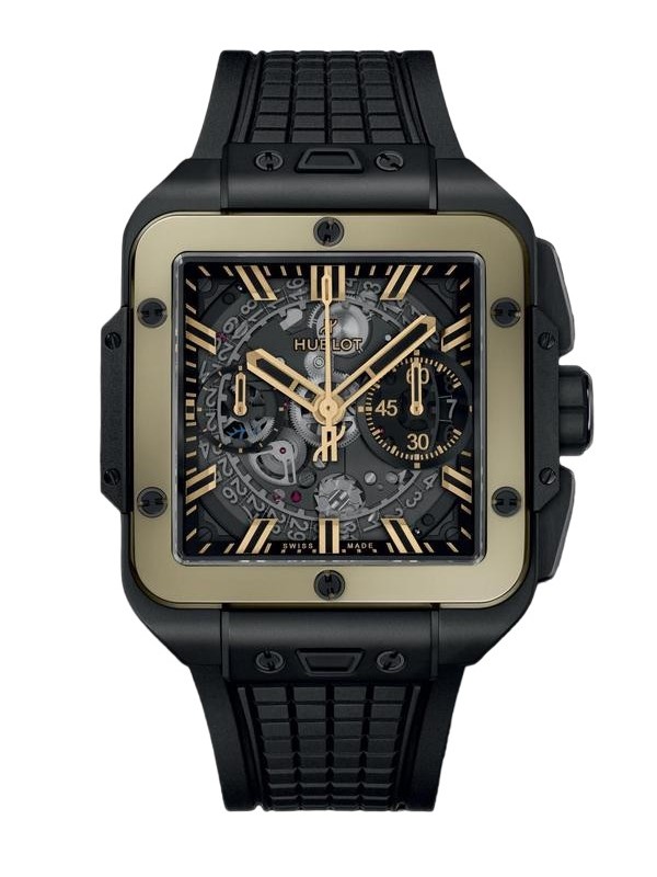 Hublot Square Bang Unico Ceramic Magic Gold