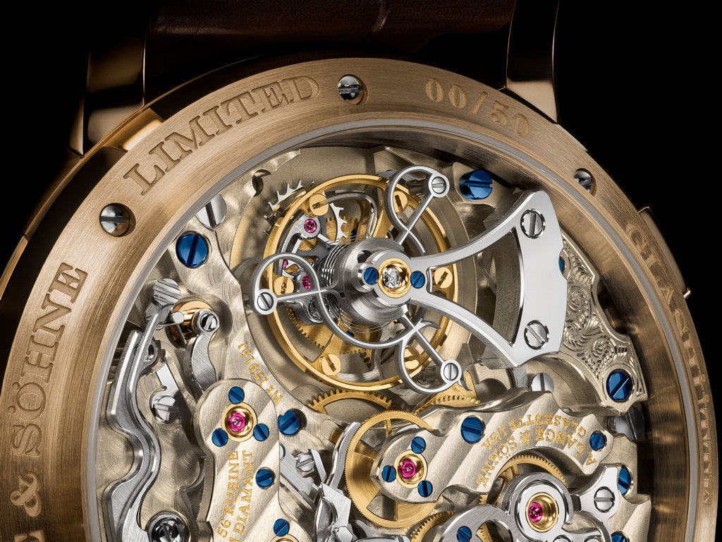 A. Lange & Söhne Datograph Perpetual Tourbillon Honeygold Lumen