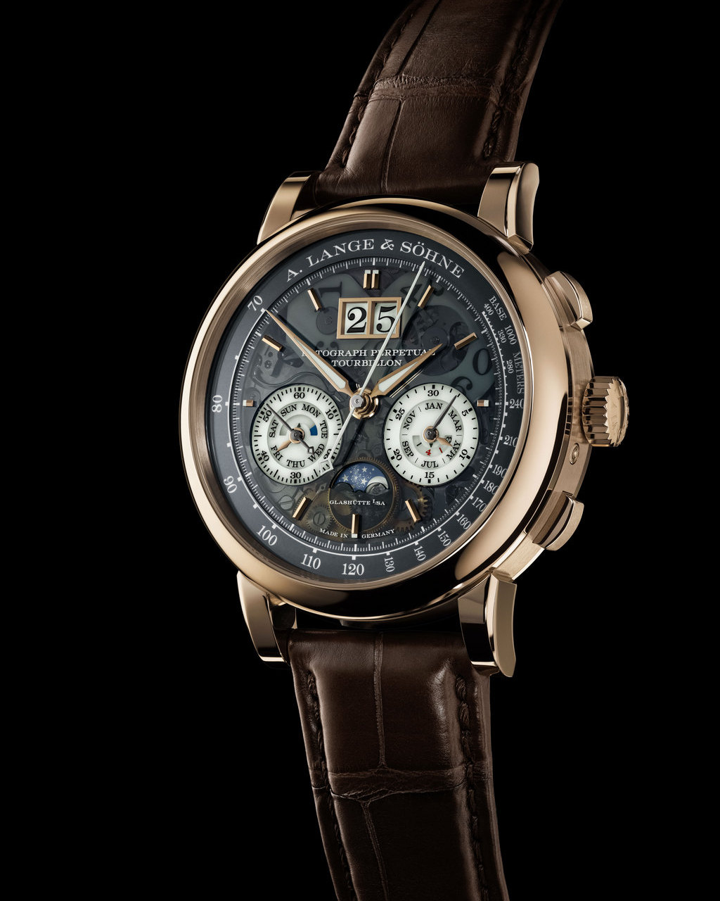 A. Lange & Söhne Datograph Perpetual Tourbillon Honeygold Lumen