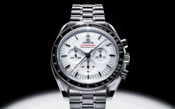 Omega Speedmaster Moonwatch With White Lacquered Dial