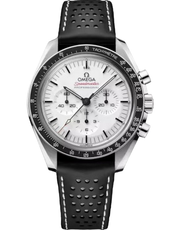 Omega Speedmaster Moonwatch With White Lacquered Dial