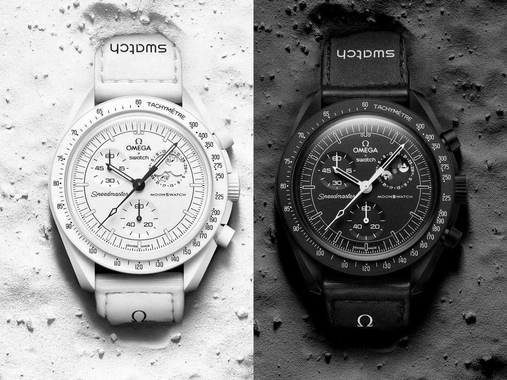 Omega x Swatch MoonSwatch Mission To The Moonphase: Full Moon и New Moon