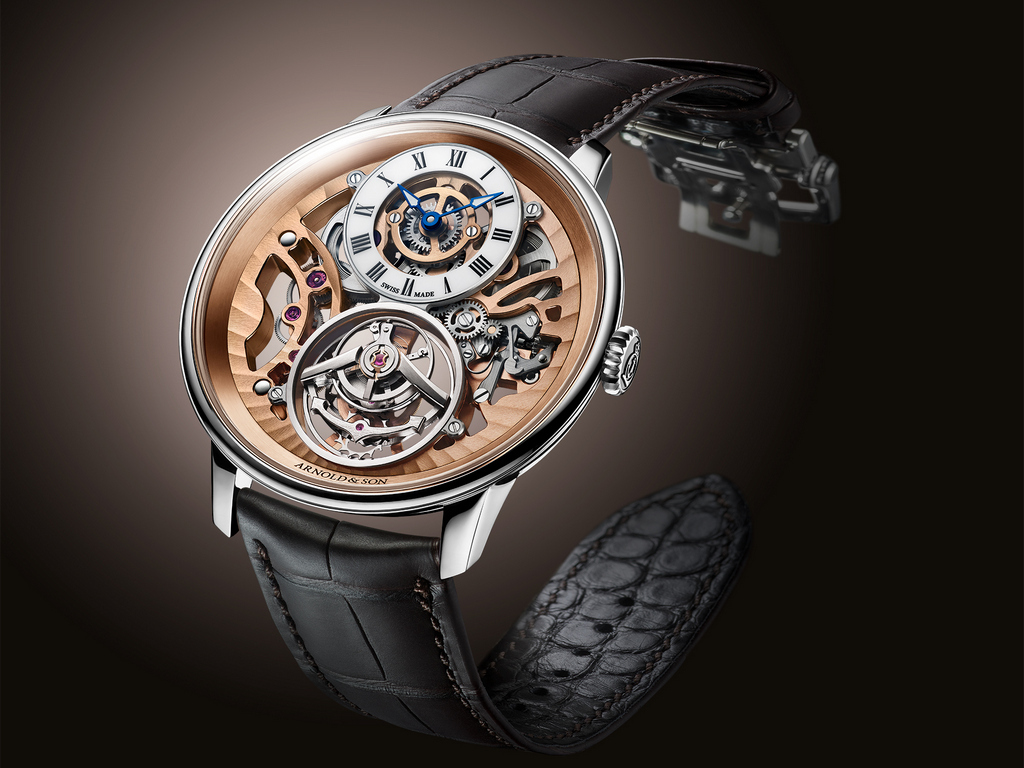 Arnold & Son Ultrathin Tourbillon Skeleton Platinum