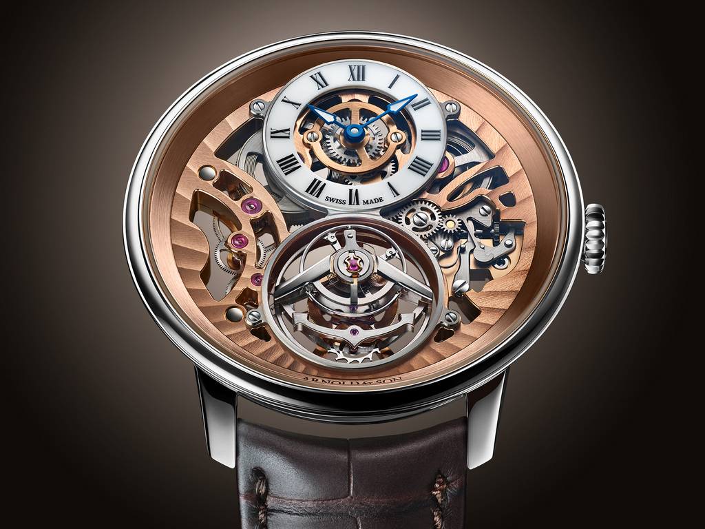 Arnold & Son Ultrathin Tourbillon Skeleton Platinum