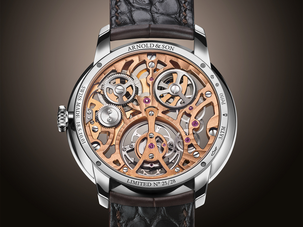 Arnold & Son Ultrathin Tourbillon Skeleton Platinum