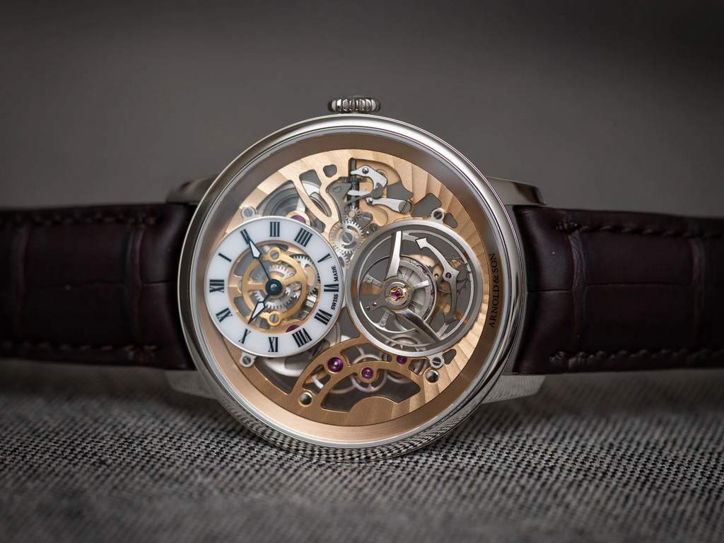 Arnold & Son Ultrathin Tourbillon Skeleton Platinum