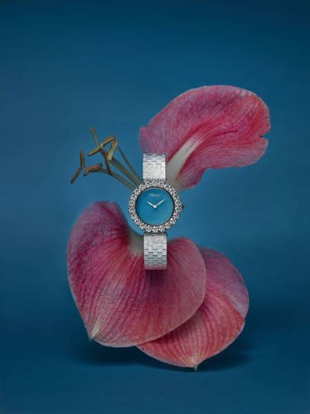 Часы Chopard с циферблатами из самоцветов и драгоценных камней